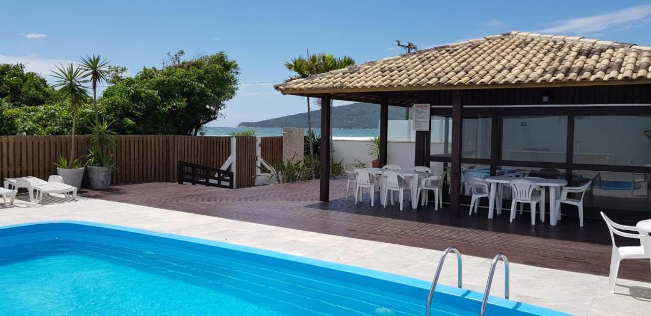 Apartamento Ilha Dos Patos Ingleses Na Beira Do Mar Флорианополис Экстерьер фото